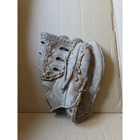 Vintage Johnny Walker Baseball Glove GX 12 Cowhide Nylon Stitched Left Hand - Picture 1 of 10